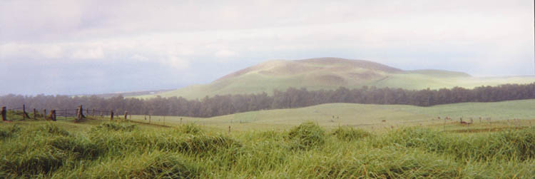 Ranch country on the Big Island of Hawaii