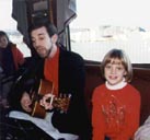 Libby, my Riverboat sing-along helper